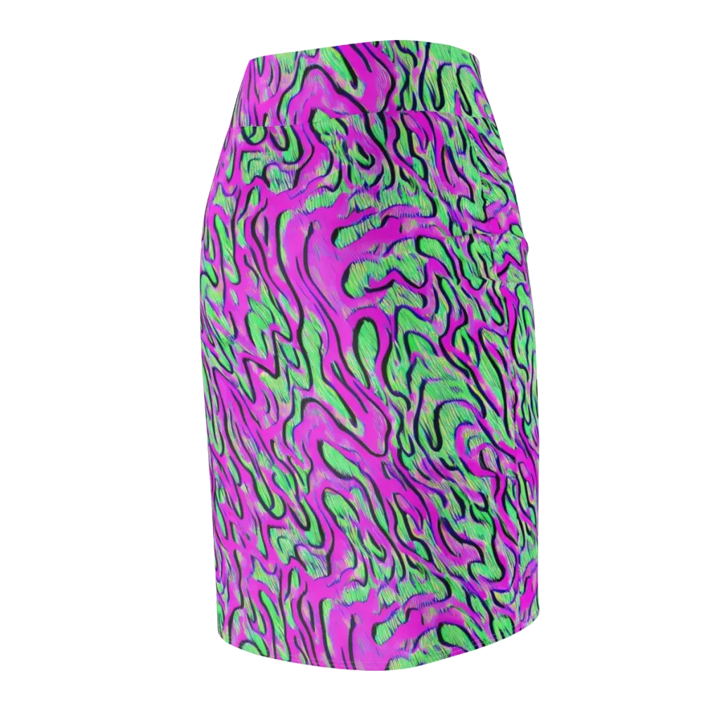 Vito's Pulse on Pencil Skirt — Back Side
