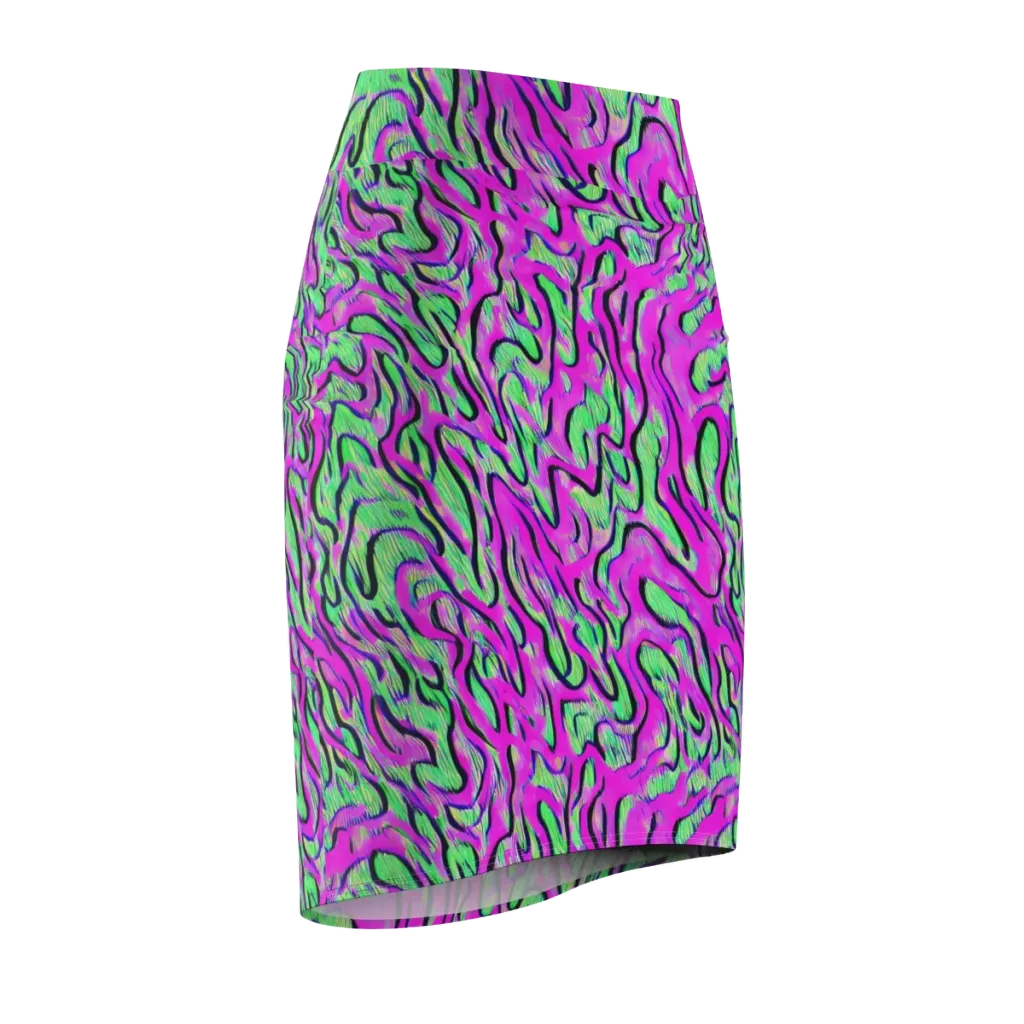 Vito's Pulse on Pencil Skirt — Front Side