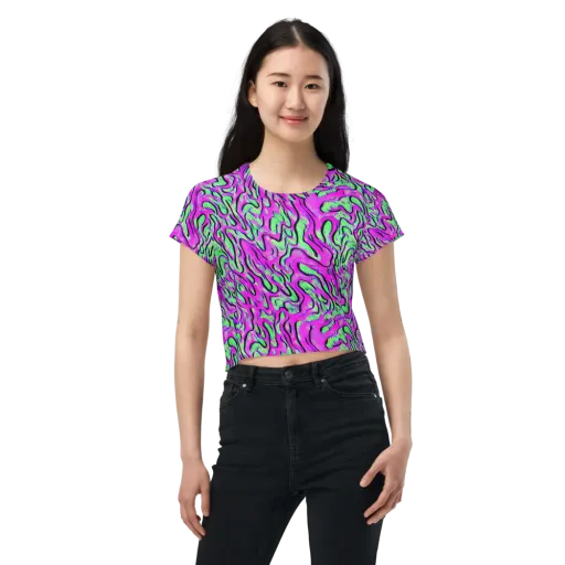 Vito's Pulse on a Crop Tee