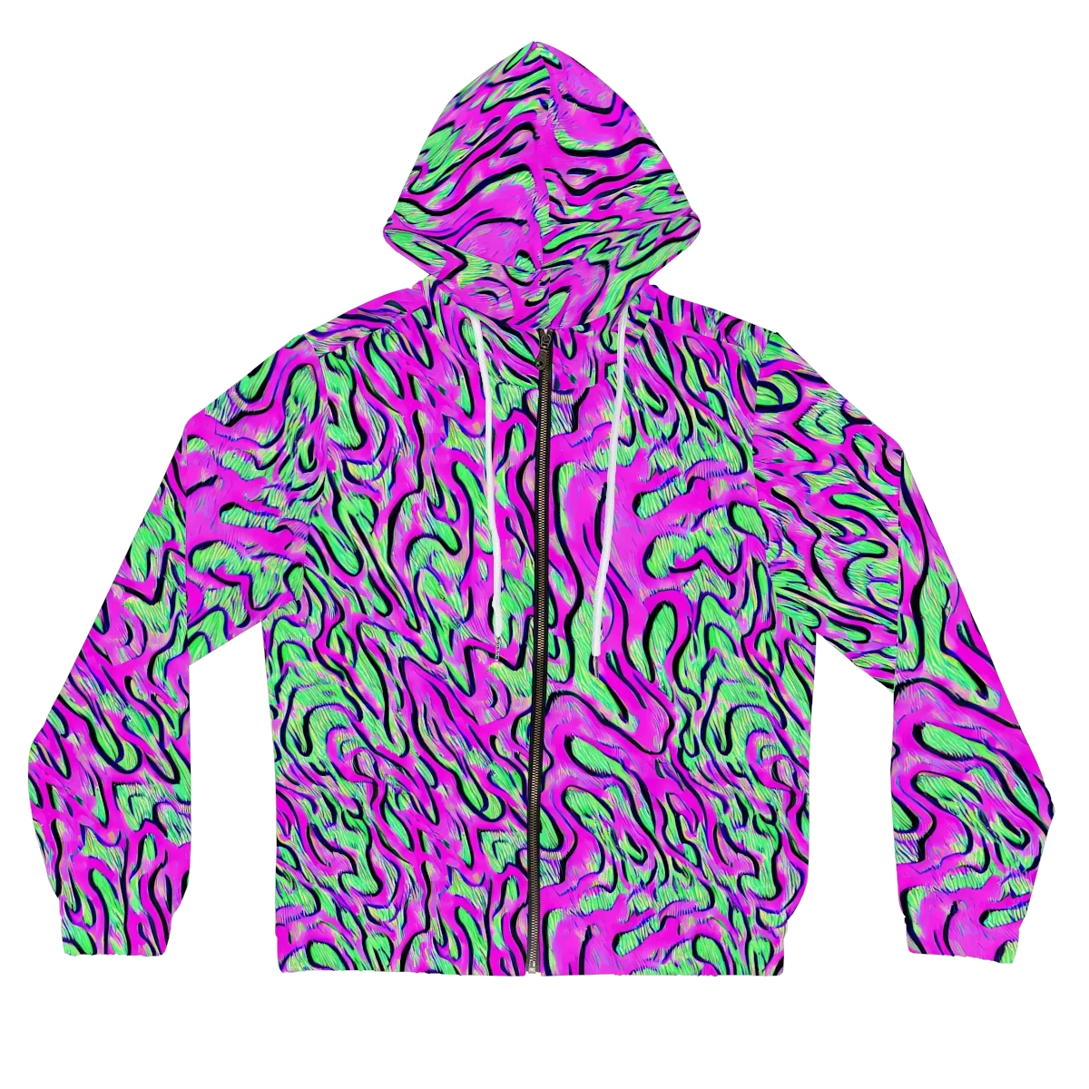 Vito's Pulse on Women's Full-Zip Hoodie — Front