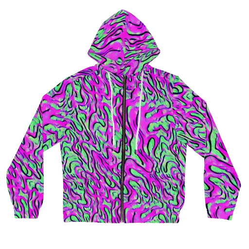 Vito's Pulse on a Women's Full-Zip Hoodie