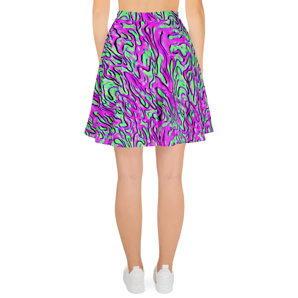 Vito's Pulse on Skater Skirt — Back
