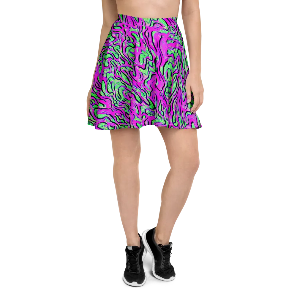 Vito's Pulse on Skater Skirt — Front