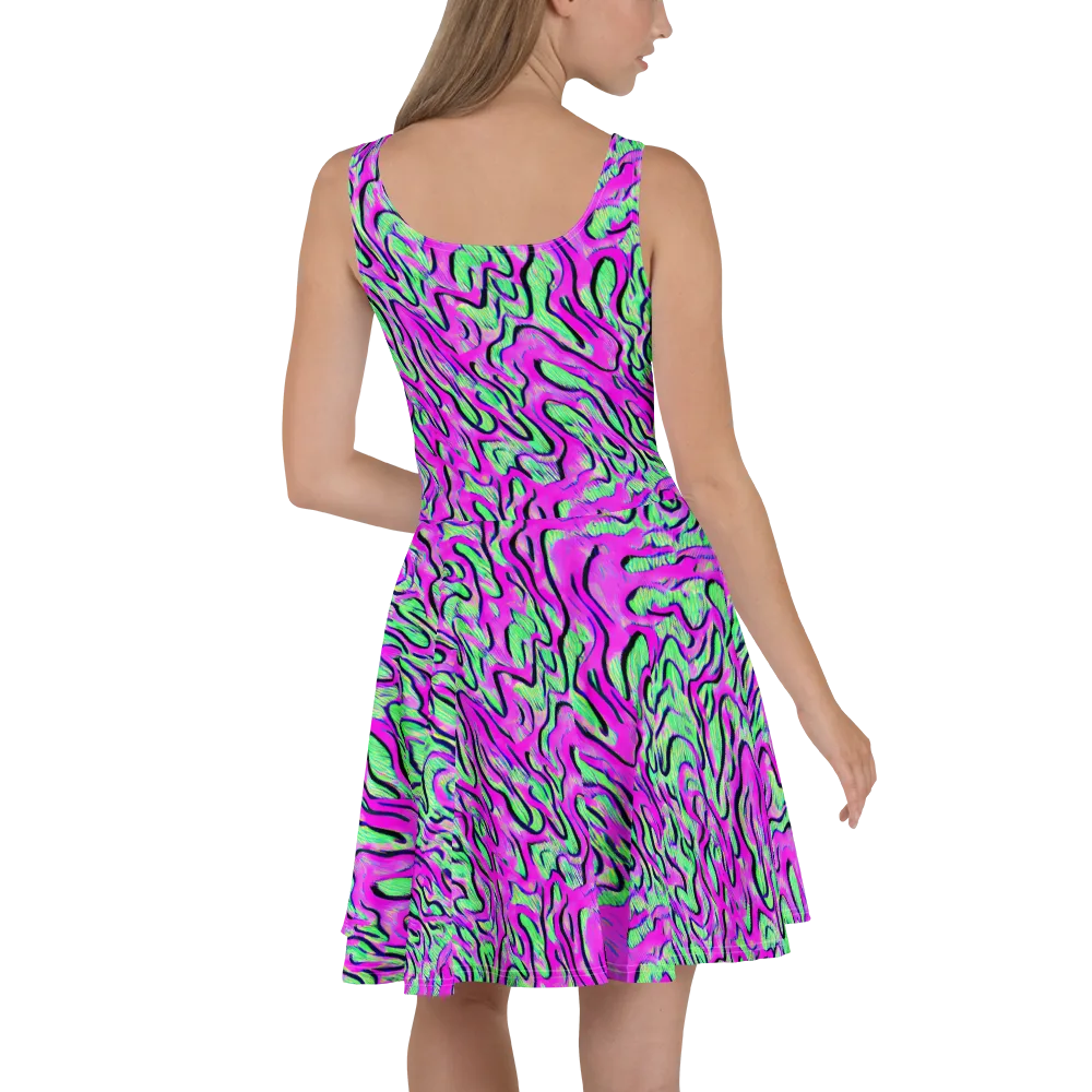 Vito's Pulse on Skater Dress — Back