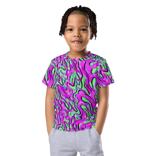 Vito's Pulse on a Kids Crew Neck T-Shirt