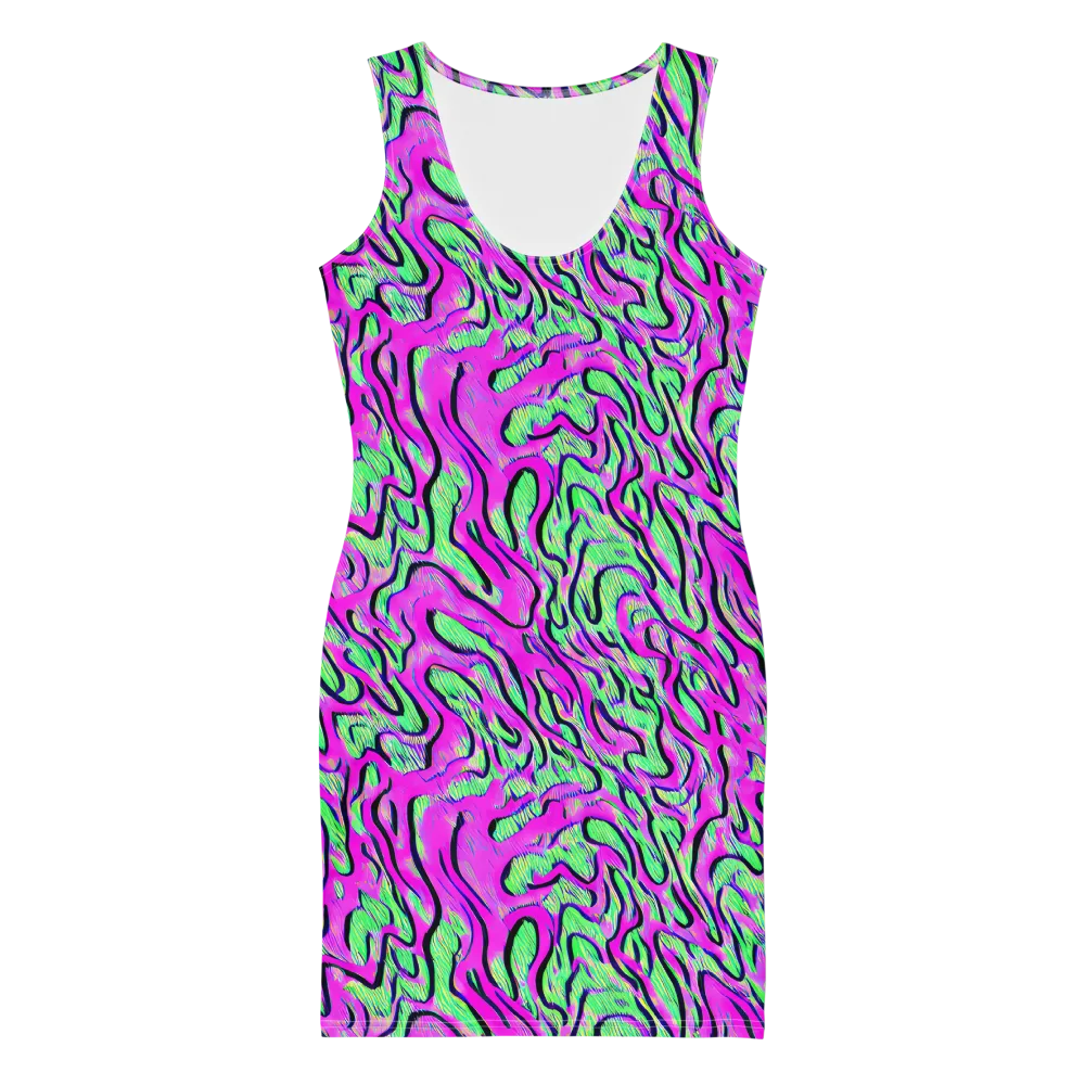 Vito's Pulse on Bodycon Dress — Front