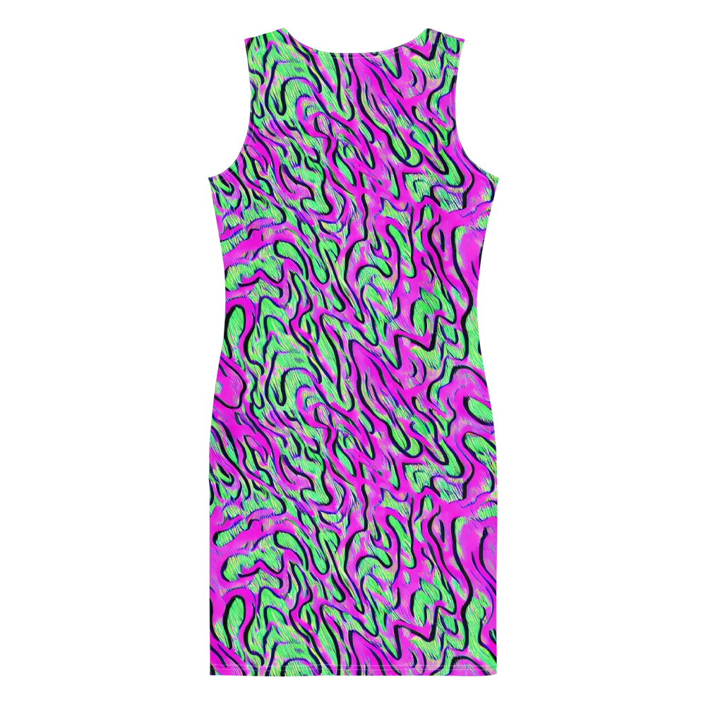 Vito's Pulse on Bodycon Dress — Back