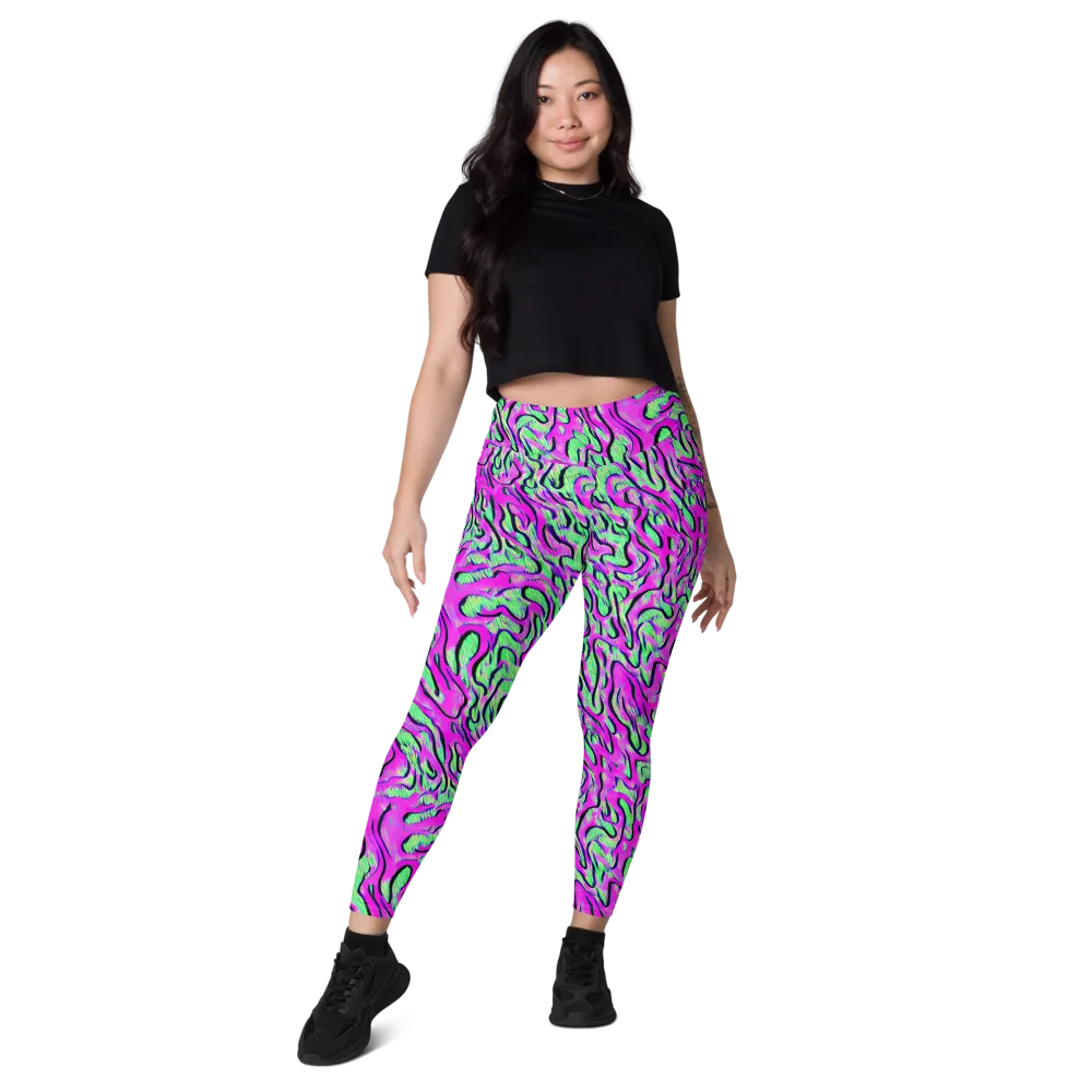 Vito's Pulse on Leggings with Pockets — Front
