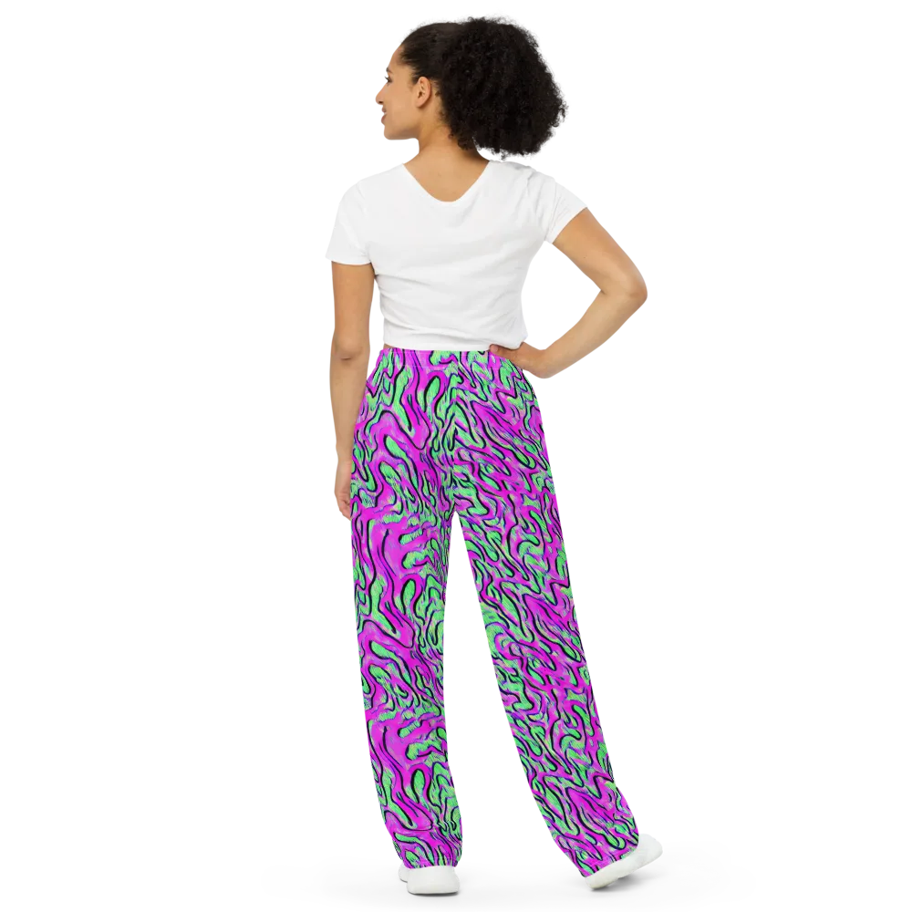 Vito's Pulse on Wide-Leg Pants — Back