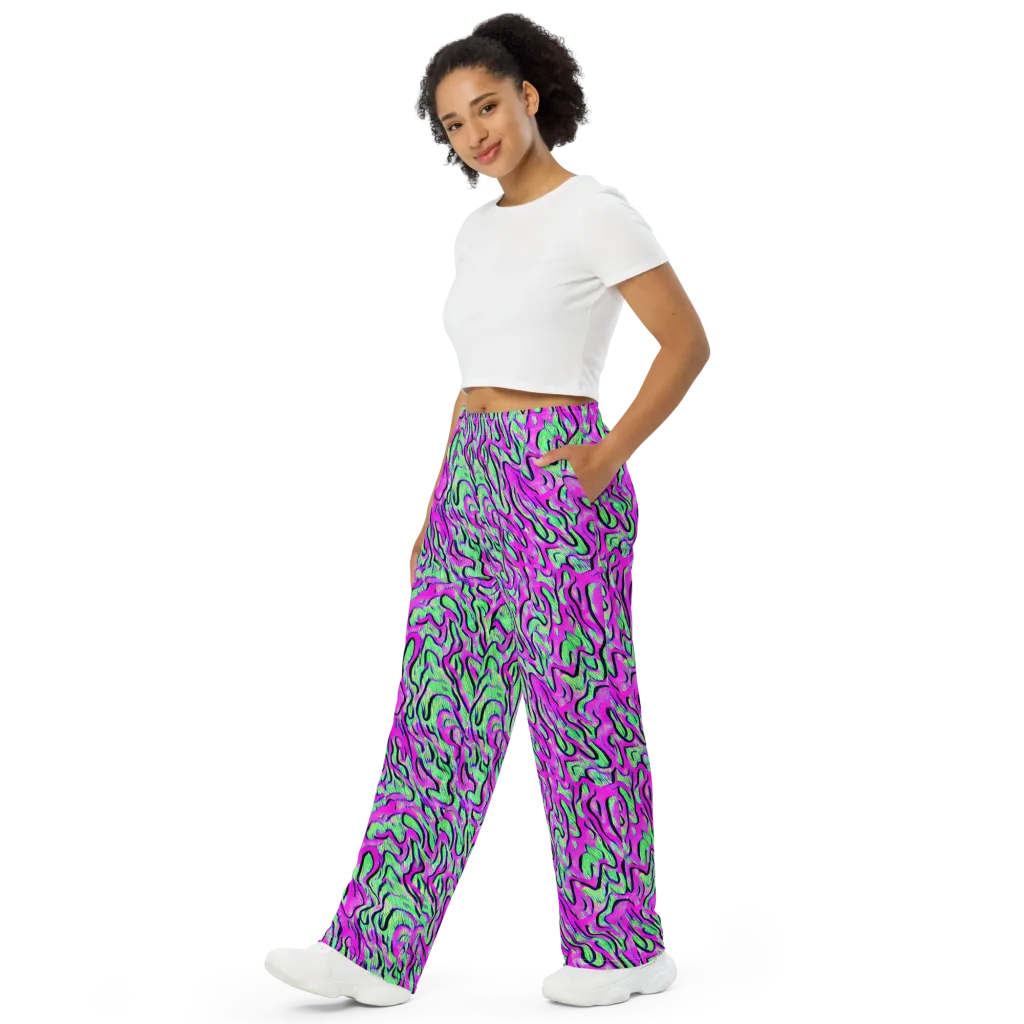 Vito's Pulse on Wide-Leg Pants — Left Front