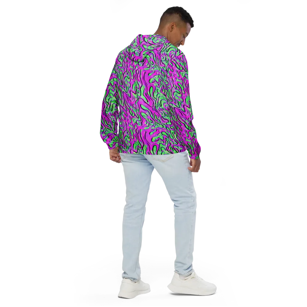 Vito's Pulse on Men's Windbreaker — Back