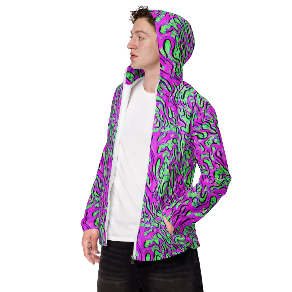 Vito's Pulse on Men's Windbreaker — Left Front