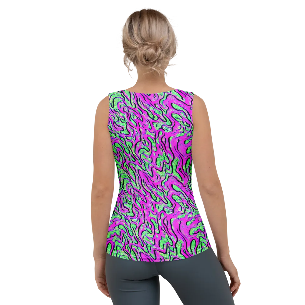 Vito's Pulse on Women's Tank Top — Back