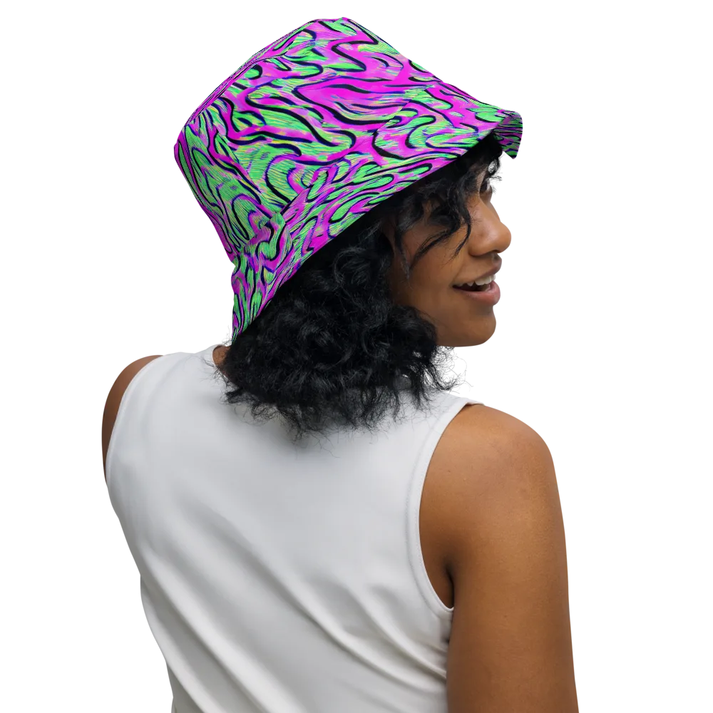 Vito's Pulse on Reversible Bucket Hat — Right Outside