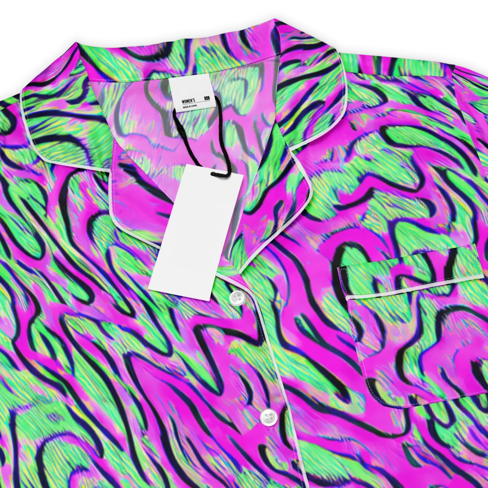 Vito's Pulse on Women's Short Sleeve Pajama Top — Product details