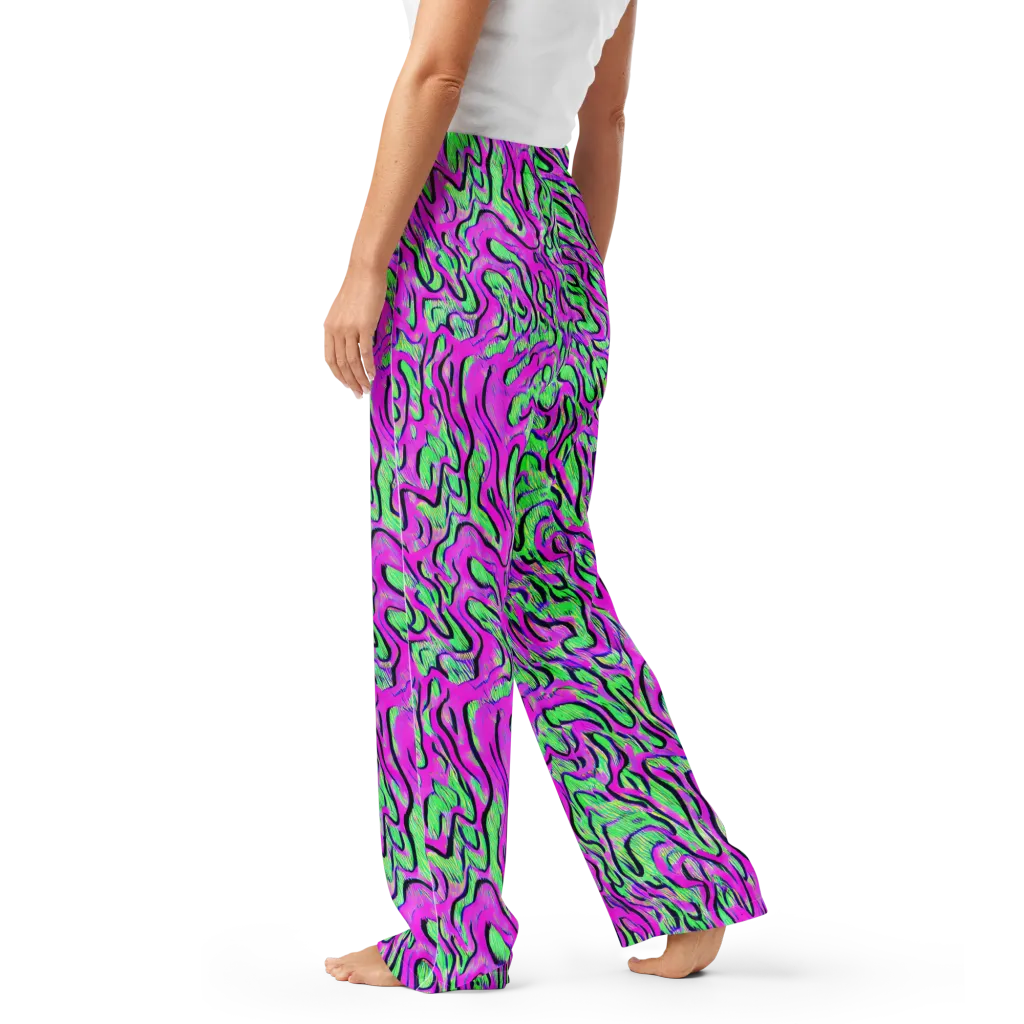 Vito's Pulse on Women's Pajama Pants — Left