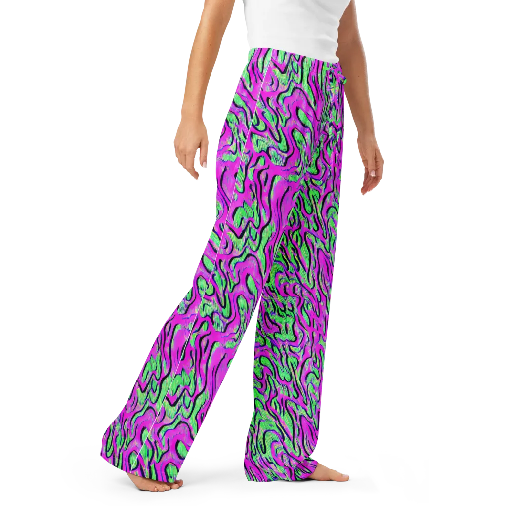 Vito's Pulse on Women's Pajama Pants — Right Front