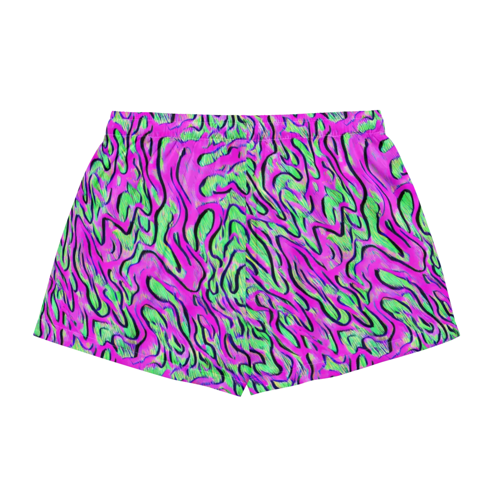 Vito's Pulse on Women's Pajama Shorts — Back