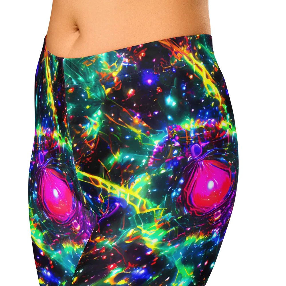 Blythe Nebula on Capri Leggings — Zoomed-in