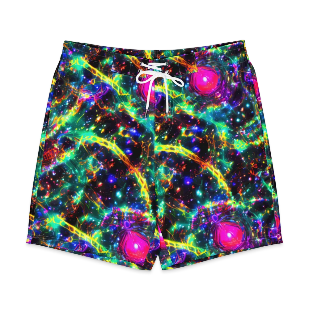 Blythe Nebula on Men's Board Shorts — Front