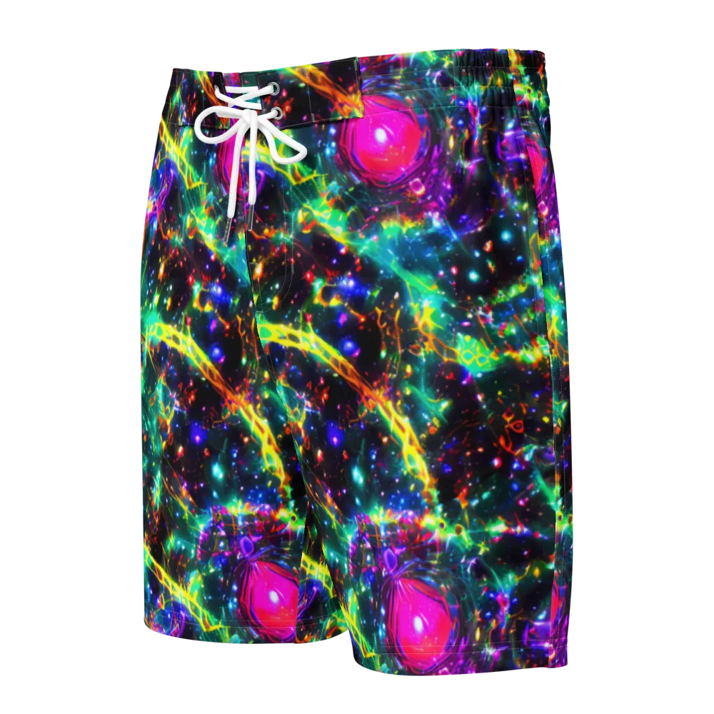 Blythe Nebula on Men's Board Shorts — Front