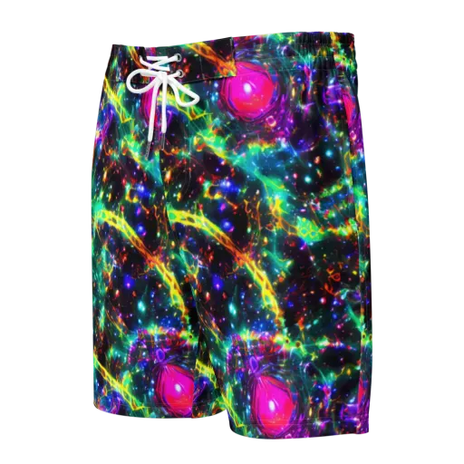 Blythe Nebula on a Men's Board Shorts