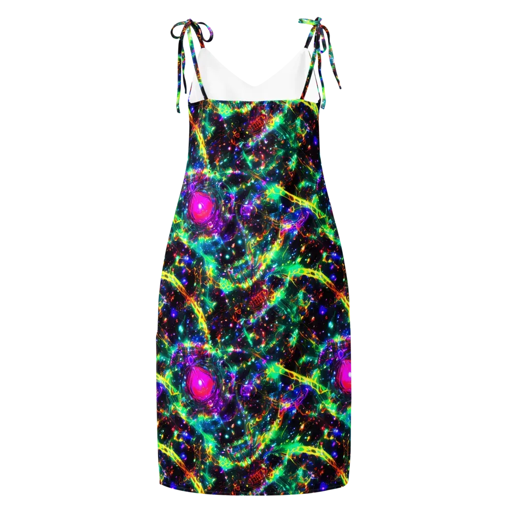 Blythe Nebula on Slip Dress — Back