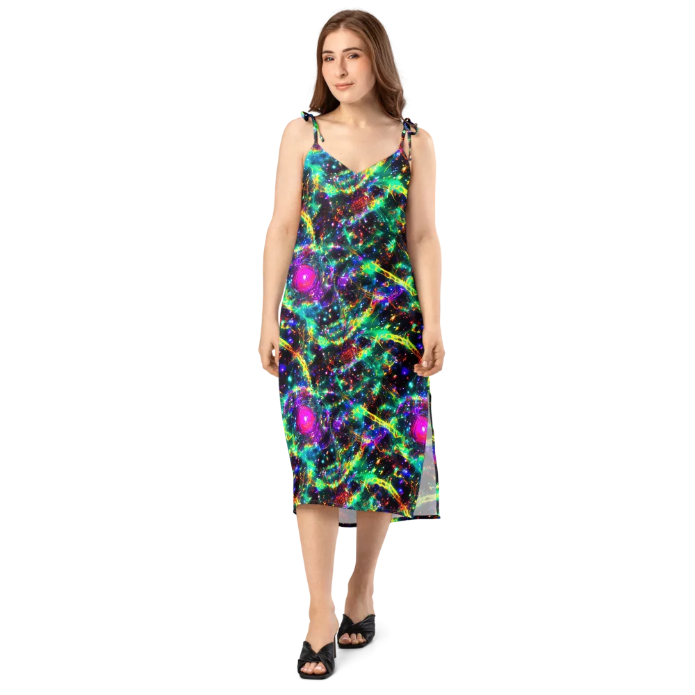 Blythe Nebula on Slip Dress — Front
