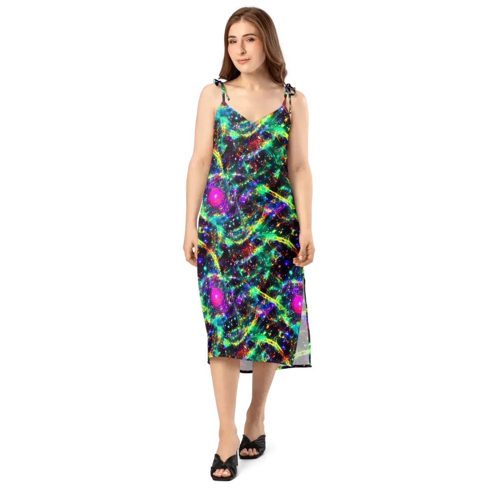 Blythe Nebula on Slip Dress — Front