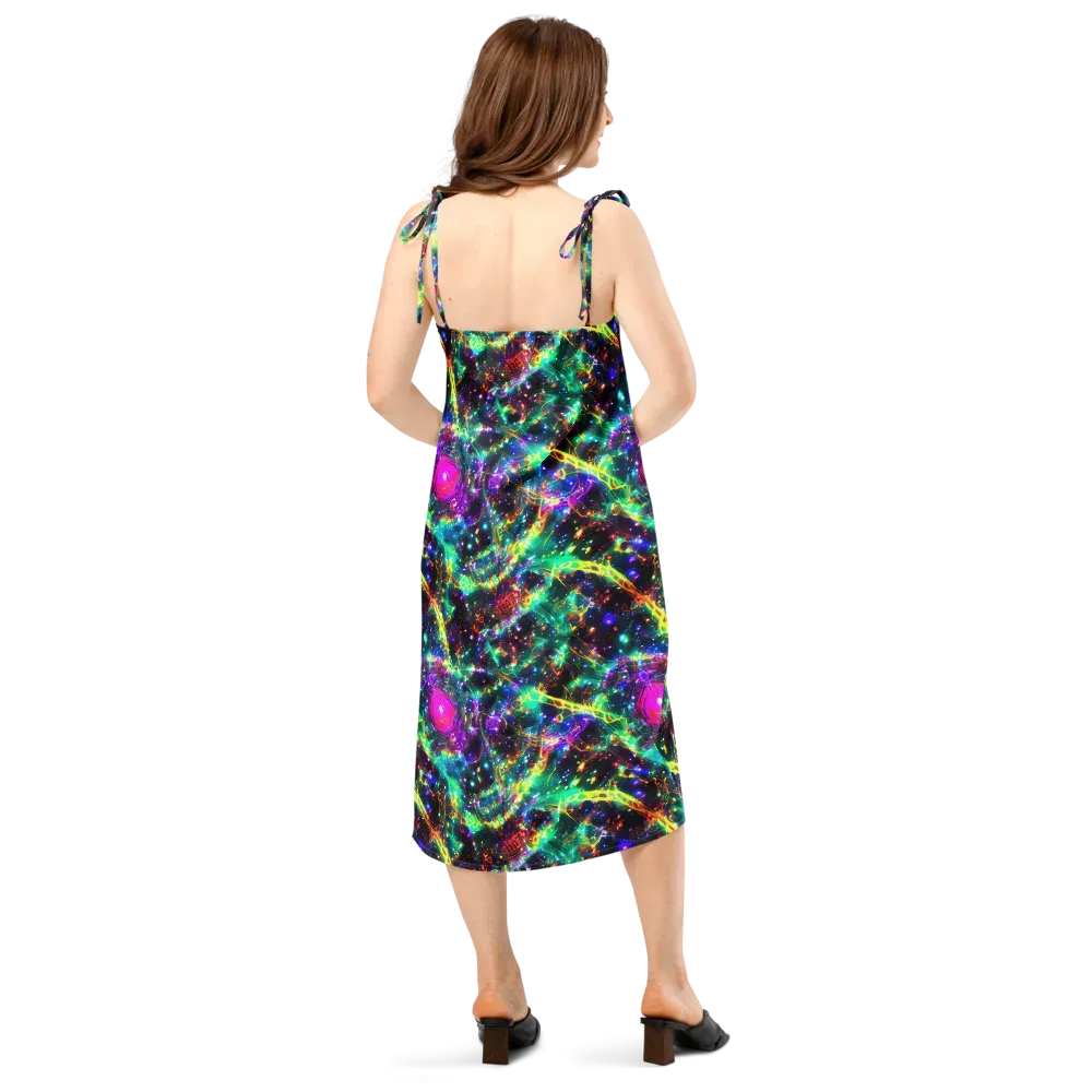 Blythe Nebula on Slip Dress — Back
