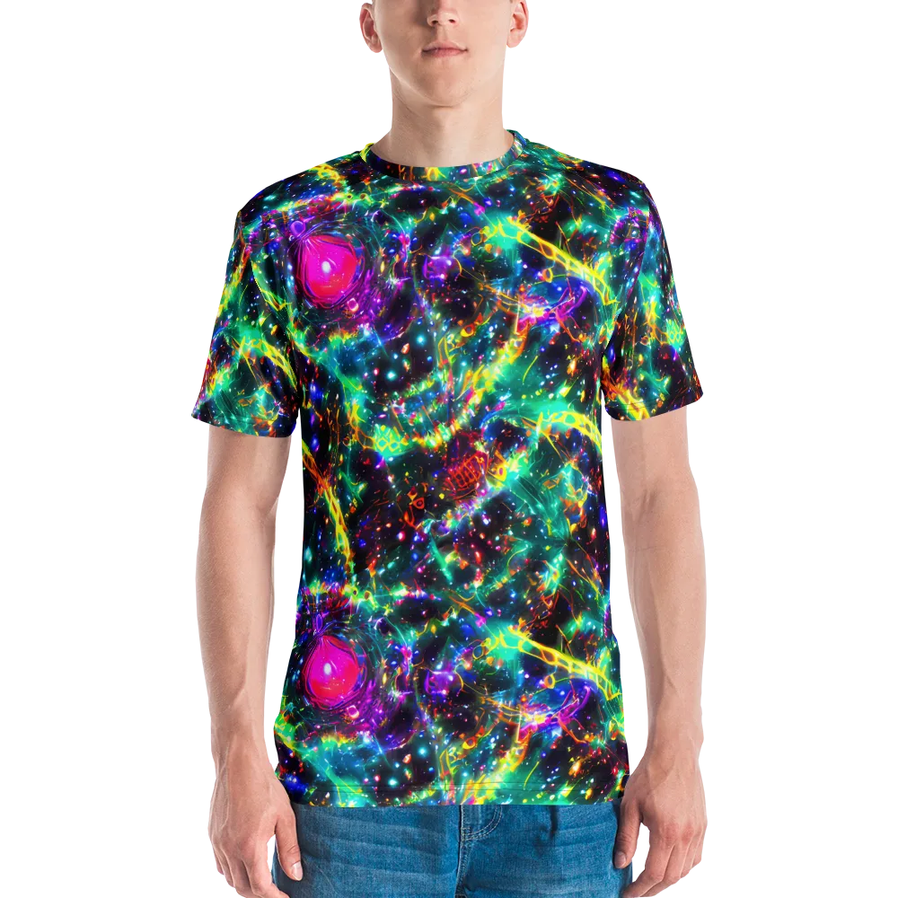 Blythe Nebula on Men's Crew Neck T-Shirt — Front