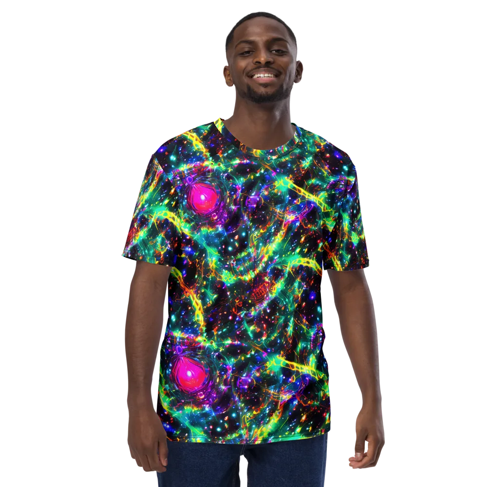 Blythe Nebula on Men's Crew Neck T-Shirt — Front