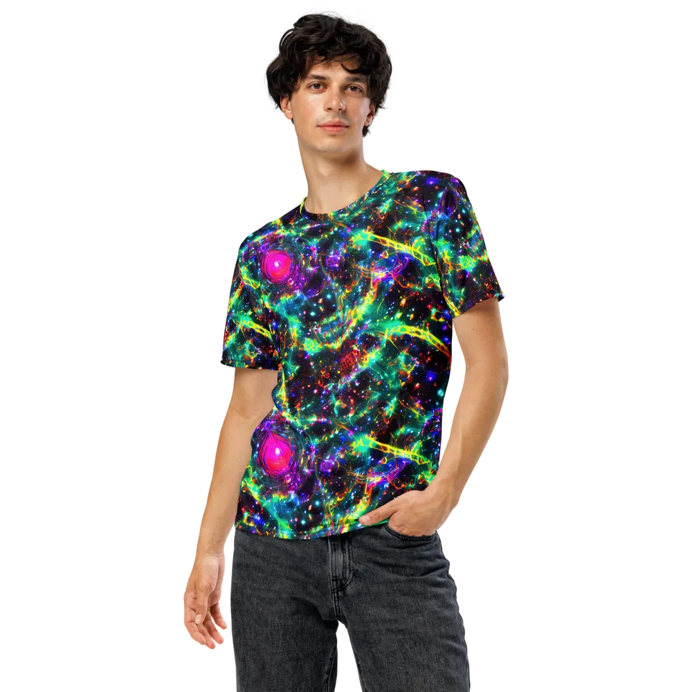 Blythe Nebula on Men's Crew Neck T-Shirt — Front