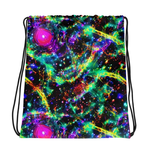 Blythe Nebula on a Drawstring Bag