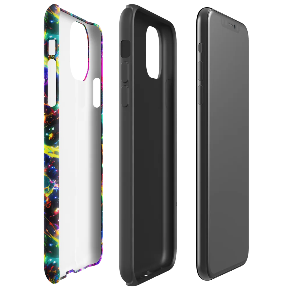 Blythe Nebula on Tough Case for iPhone® — Right