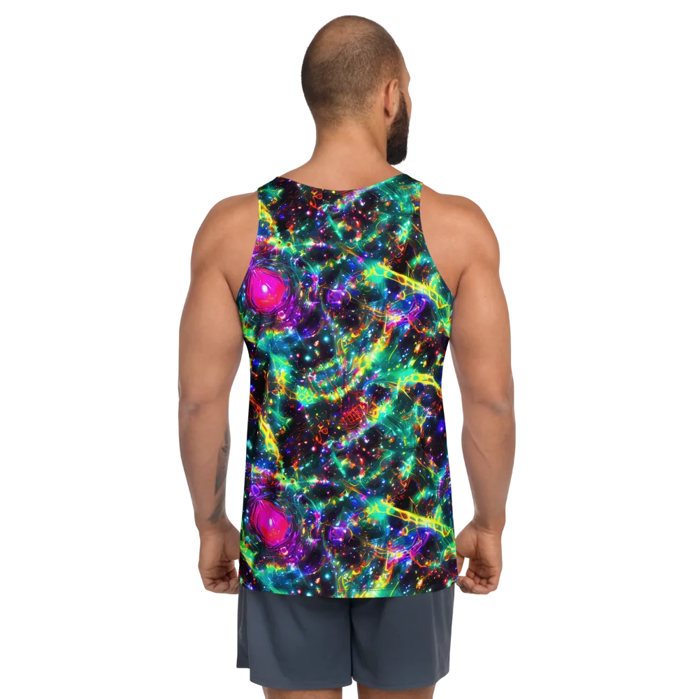 Blythe Nebula on Men's Tank Top — Back