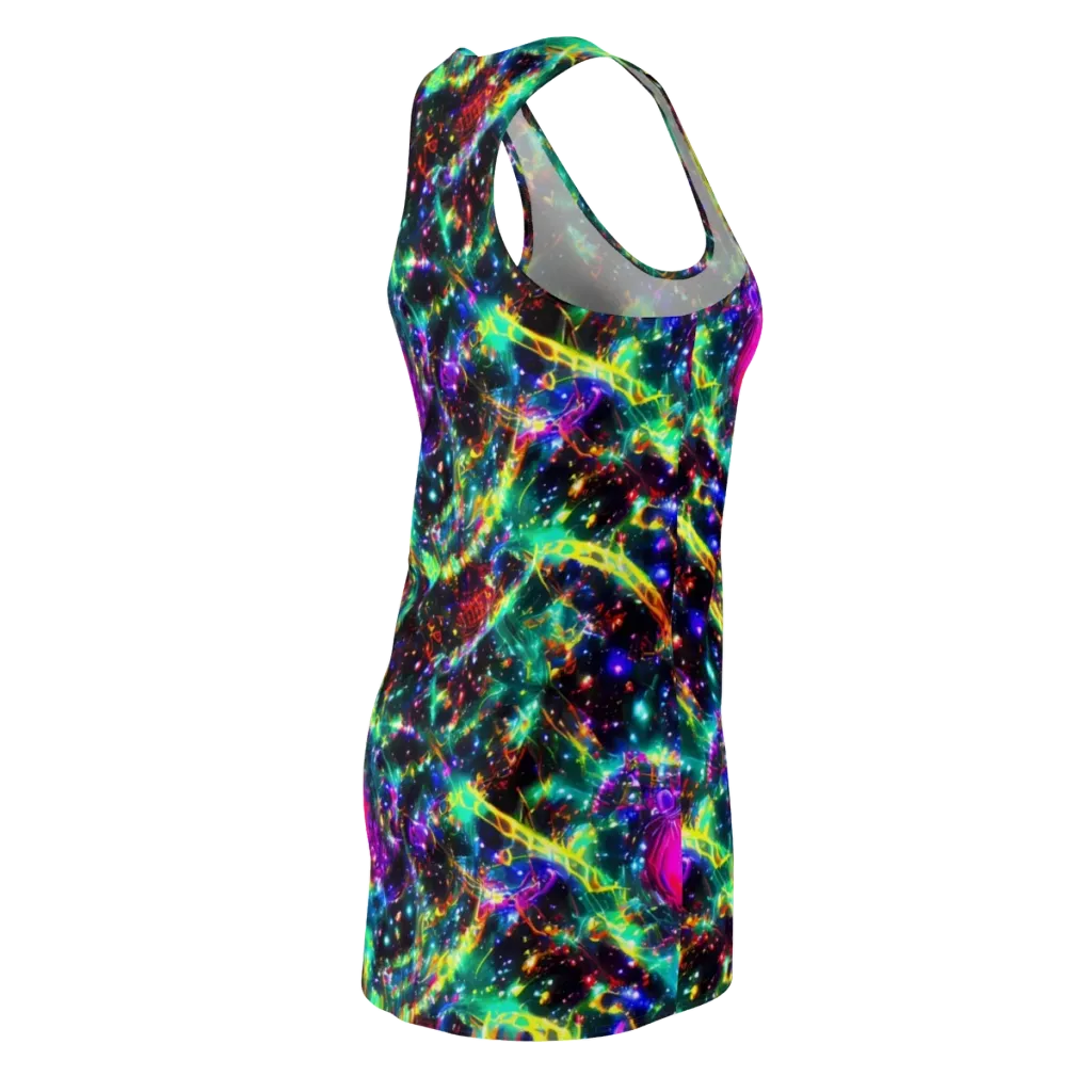 Blythe Nebula on Racerback Dress — Back Side
