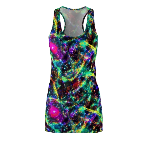 Blythe Nebula on a Racerback Dress