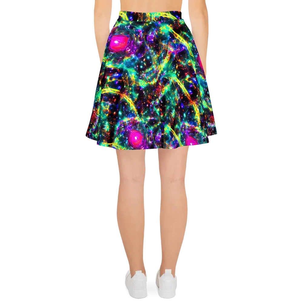 Blythe Nebula on Skater Skirt — Back