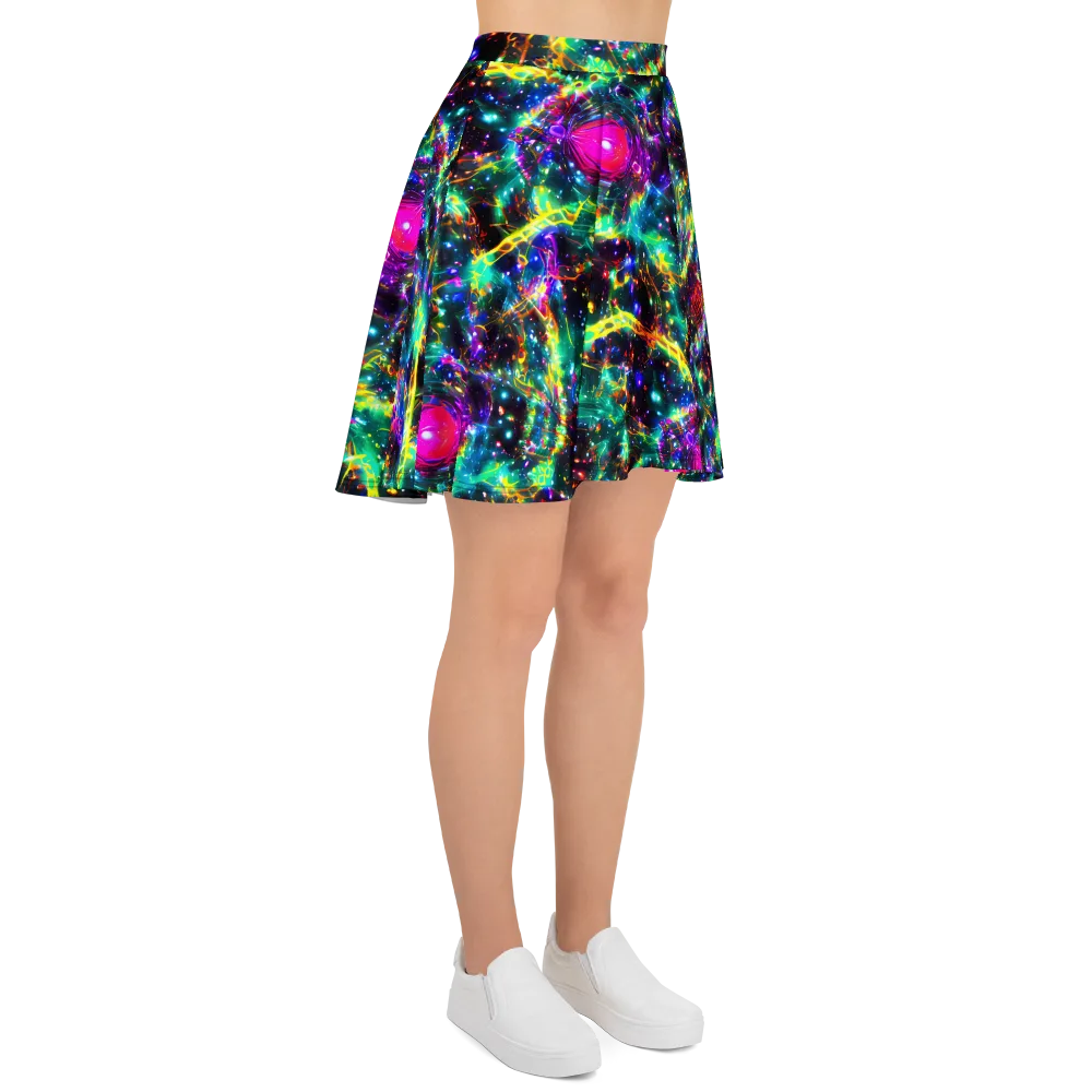 Blythe Nebula on Skater Skirt — Right