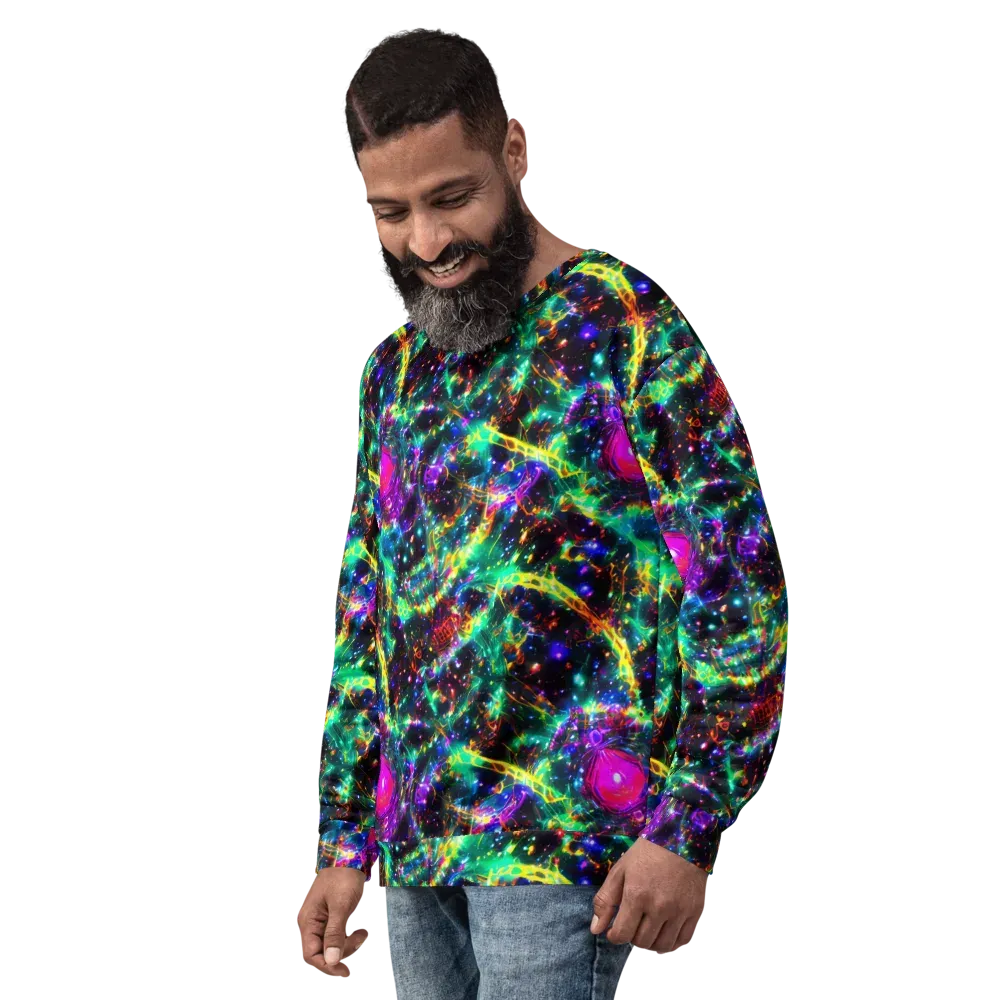 Blythe Nebula on Sweatshirt — Left Front