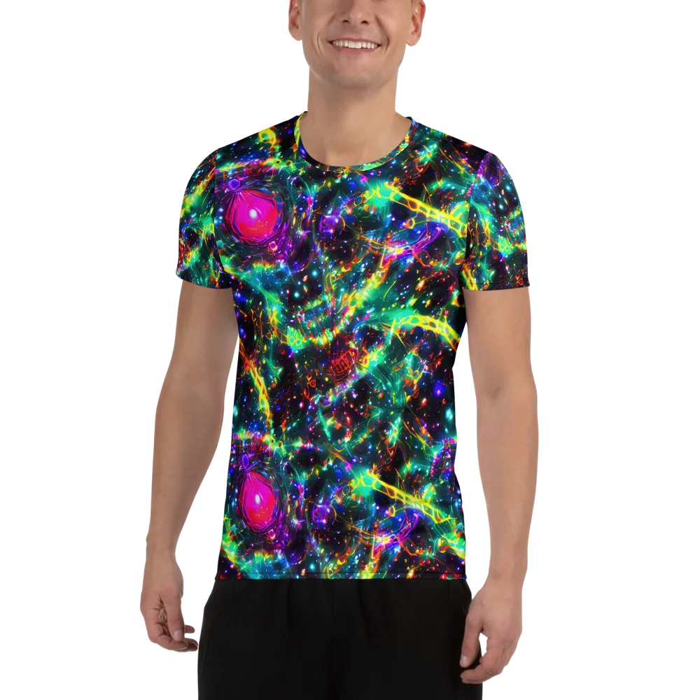 Blythe Nebula on Men's Athletic T-Shirt — Front