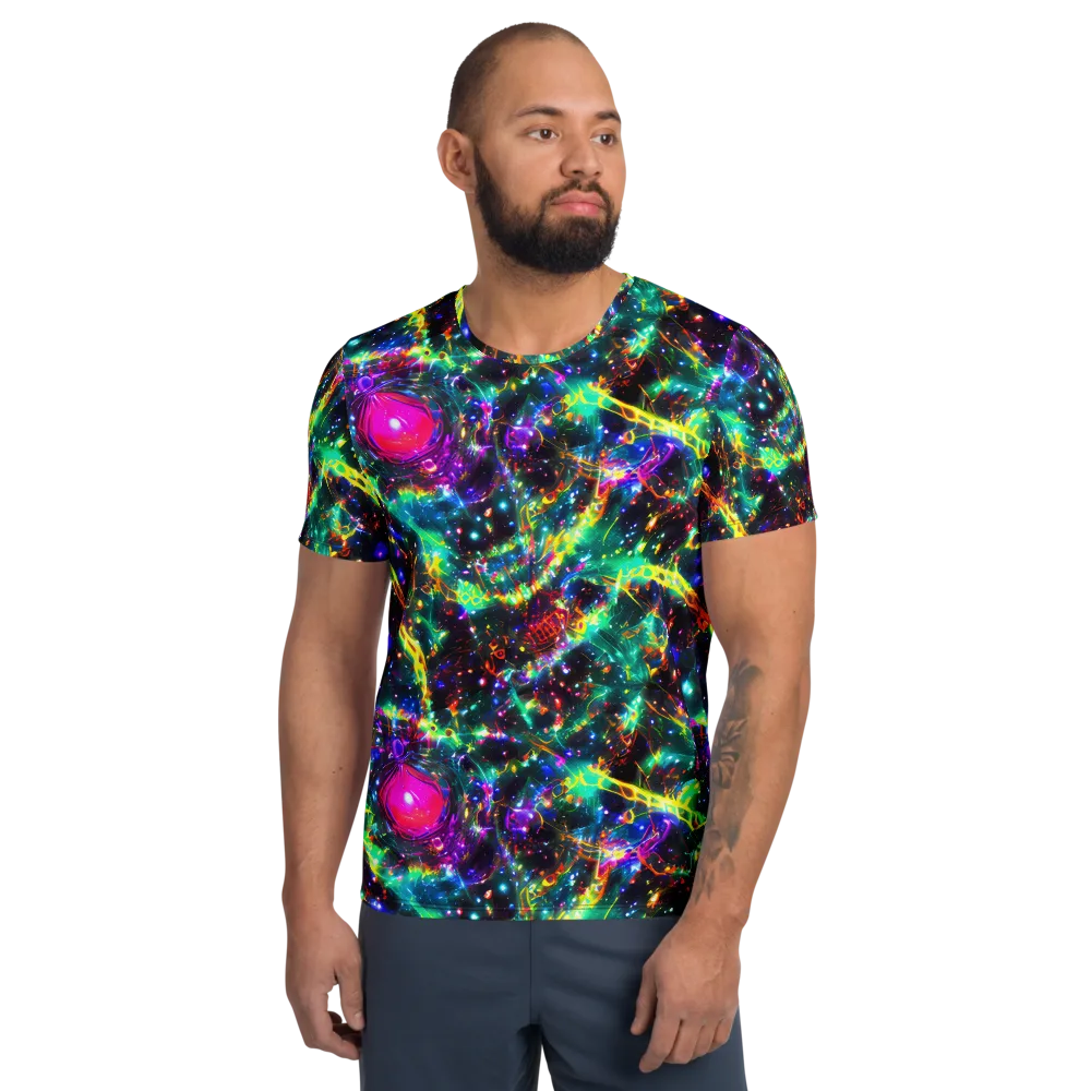 Blythe Nebula on Men's Athletic T-Shirt — Front