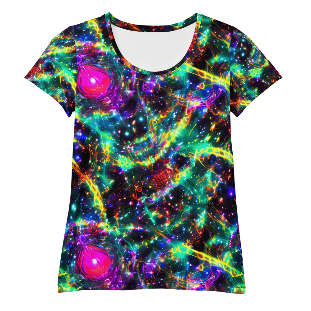 Blythe Nebula on Women's Athletic T-Shirt — Front