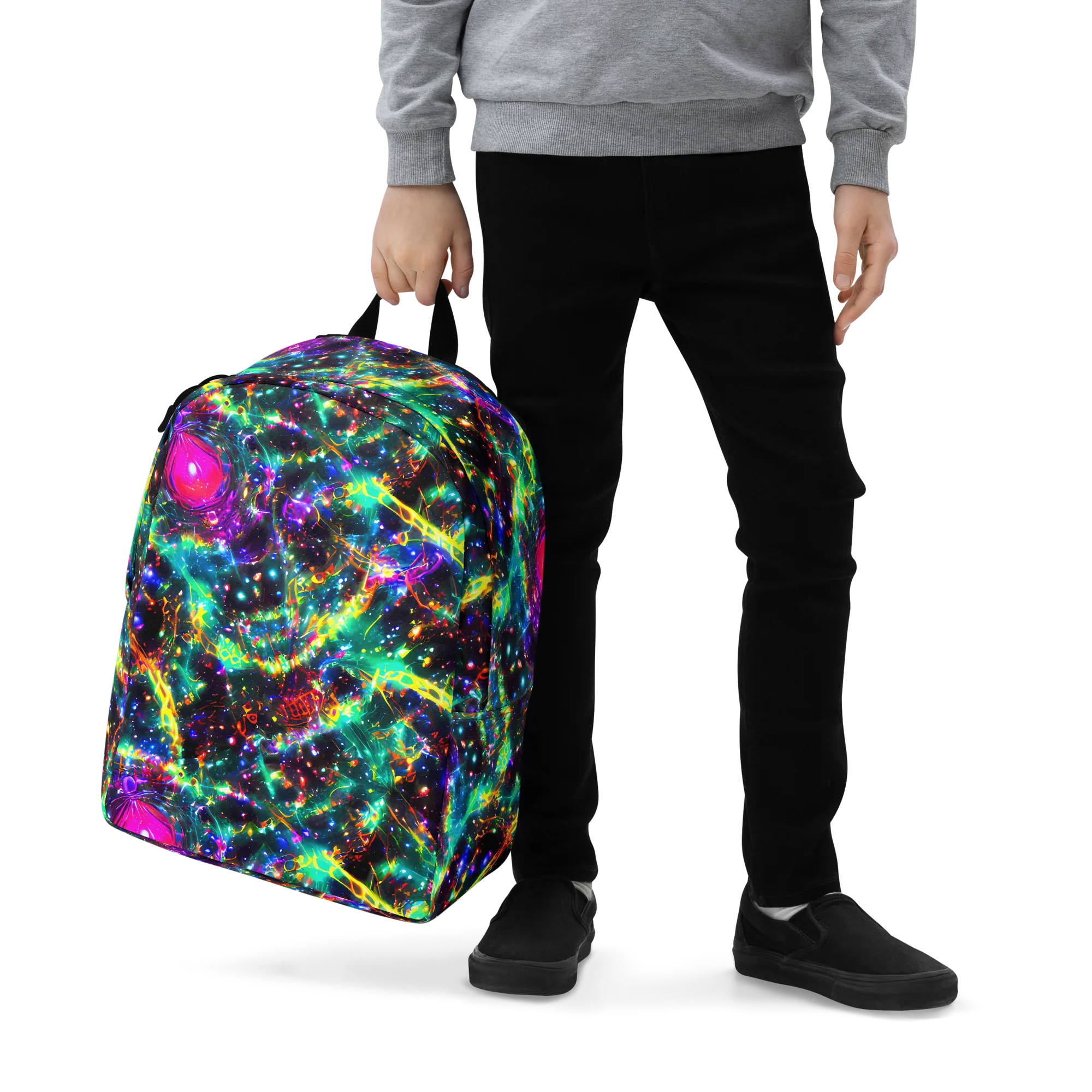 Blythe Nebula on Minimalist Backpack — Zoomed-in