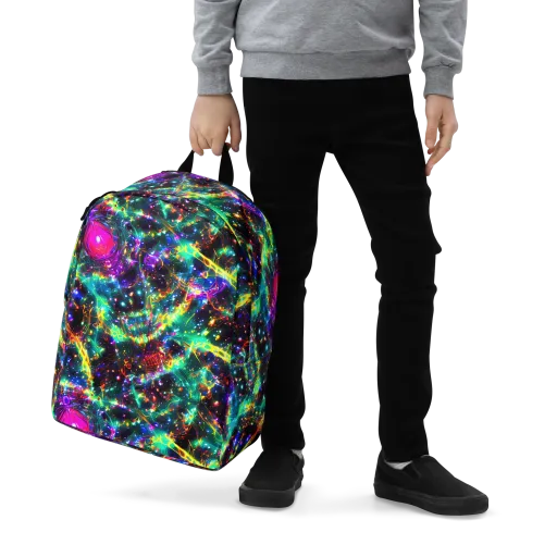 Blythe Nebula on a Minimalist Backpack