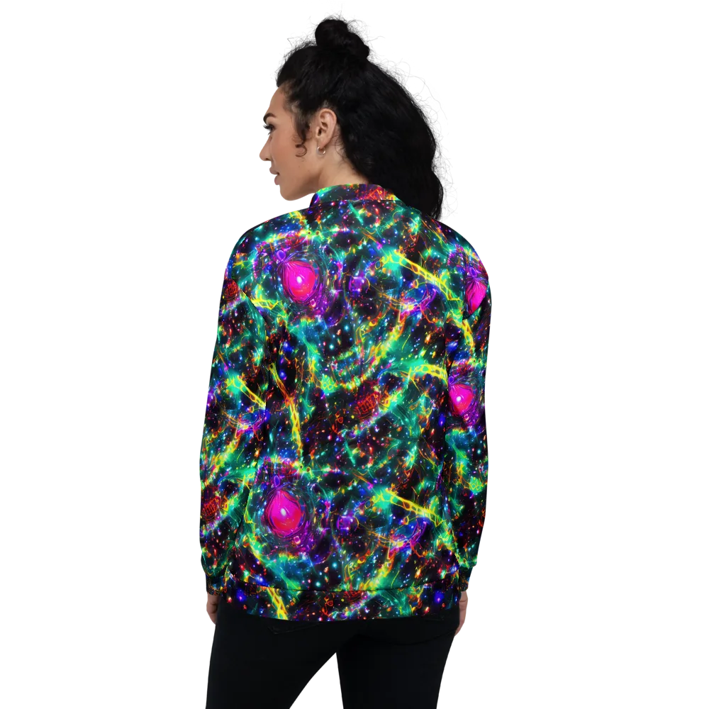 Blythe Nebula on Bomber Jacket — Back