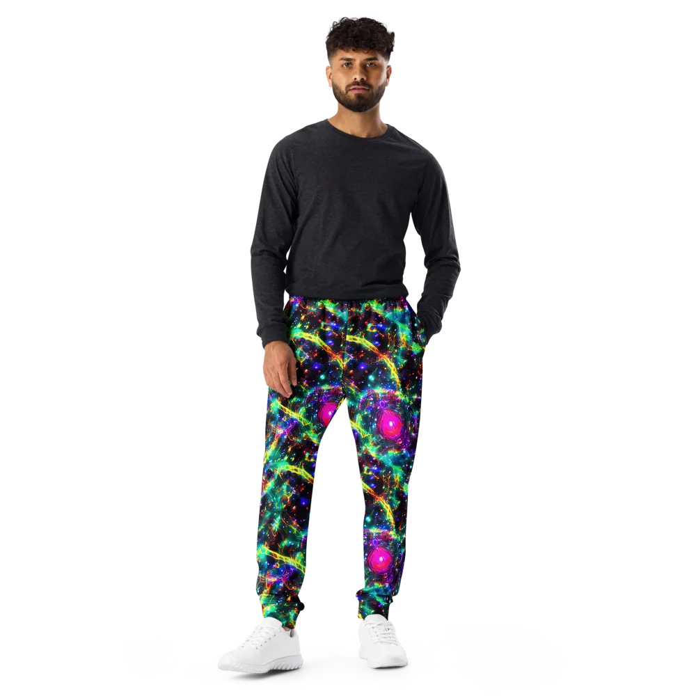 Blythe Nebula on Men's Joggers — Front