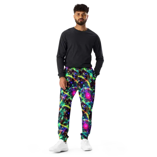 Blythe Nebula on a Men's Joggers