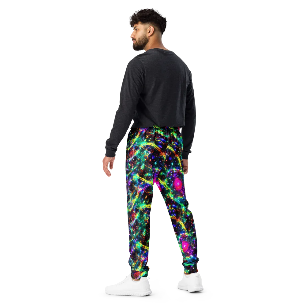Blythe Nebula on Men's Joggers — Back